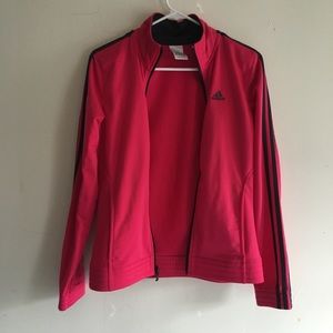 Adidas Black & Pink Track Jacket